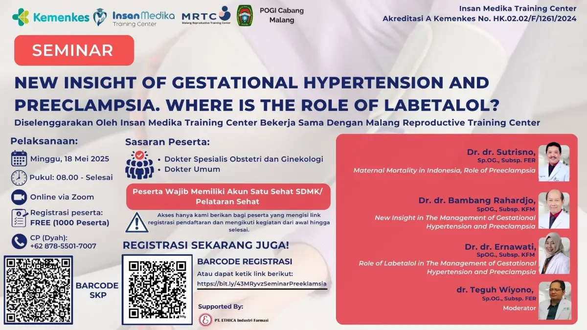New insight of Gestational Hypertension and Preeclampsia. Where is the role of Labetalol ? Angkatan 1