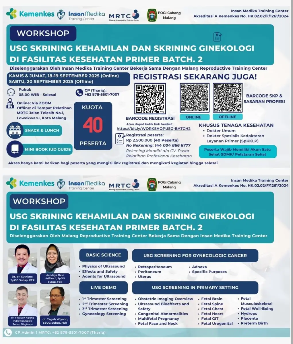 USG Skrining Kehamilan dan Skrining Ginekologi di Fasilitas Kesehatan Primer Batch.2