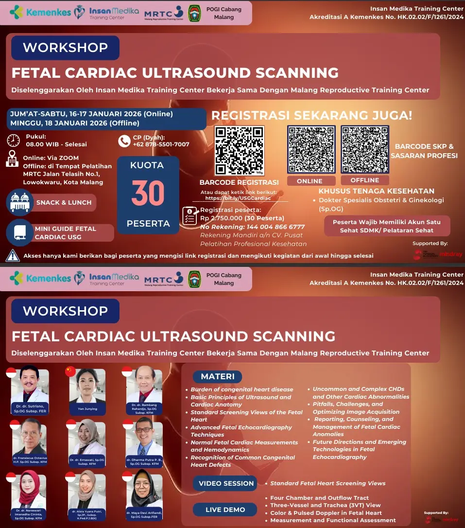 Fetal Cardiac Ultrasound Scanning.