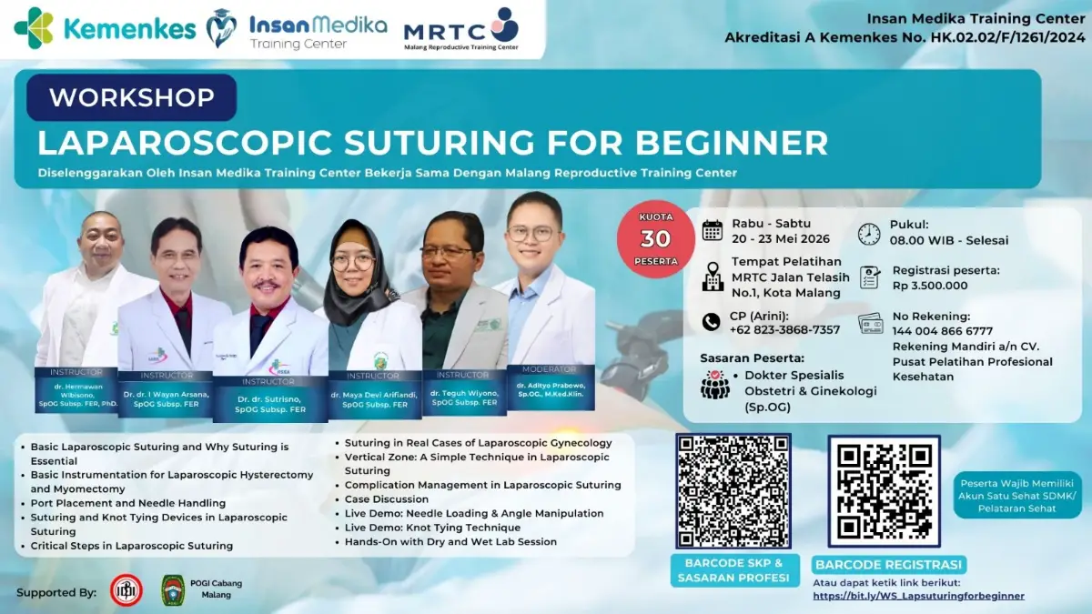 Laparoscopic Suturing for Beginner