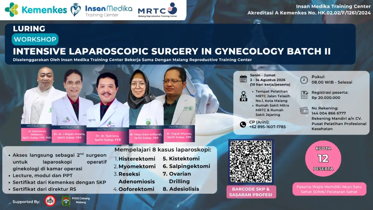 INTENSIVE LAPAROSCOPIC SURGERY IN GYNECOLOGY BATCH 2